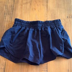 Heynuts large Women's Navy Athletic Shorts EUC!